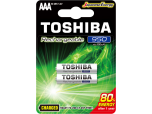 Toshiba Επαναφορτιζόμενες Μπαταρίες AAA 950mAh 2 τεμάχια
