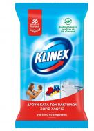 Klinex Απολυμαντικά Υγρά Πανάκια 36τεμ
