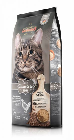 Leonardo Adult Complete 32/16 Ξηρά Τροφή για Γάτες Σακί 15kg