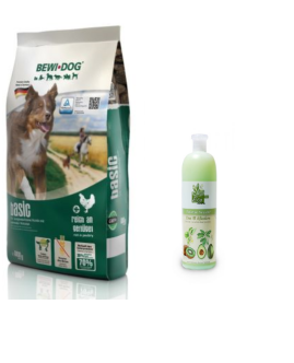 Bewi Dog Basic Ξηρά Τροφή Σακί 12,5kg + Δώρο Σαμπουάν Perfection Naturelle 750ml 