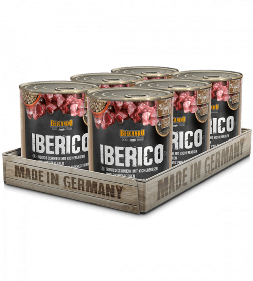 Belcando Σετ 6 Kονσέρβες Iberico Άγριου Μαύρου Χοίρου Ιβηρίας 6x800gr