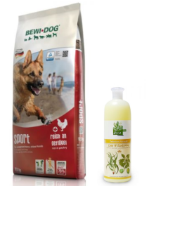 Bewi Dog Sport Ξηρά Τροφή Σακί 12,5kg + Δώρο Σαμπουάν Perfection Naturelle 750ml