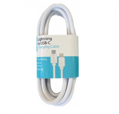 GNG Καλώδιο USB-C to Lightning Cable Λευκό 1m (GNG263)