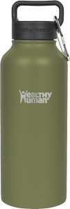 Healthy Human Ανοξείδωτο Μπουκάλι 946ml 32oz-Olive