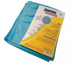 Sanitas Professional Πανί Μικροϊνών για Γυάλινες Επιφάνειες 5τεμ. 