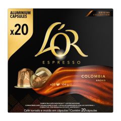 L'or Κάψουλες Espresso Colombia 20 Κάψουλες