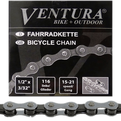 Ventura Αλυσίδα Ποδηλάτου 1/2x3/32 116L 302165