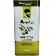 Μοτάκης Εξ. Παρθένο Ελαιόλαδο Κρήτης 4L.