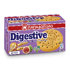 Παπαδοπούλου Μπισκότα Digestive με Σύκο 180g 