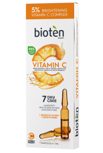 Bioten Vitamin C Αμπούλες Λάμψης και Αντιγήρανσης 7x1.3ml 