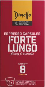 Dimello Espresso Κάψουλες Forte Lungo 10caps