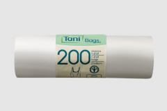 Tani Professional Σακούλες Διαφανές Με Χερούλι 200τεμ.