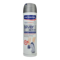 Hansaplast Foot Expert Silver Active Αποσμητικό και Αντιμικροβιακό Σπρέι Ποδιών 150ml