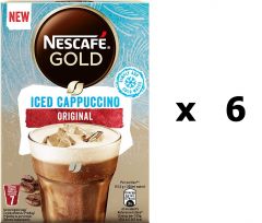 Nescafe Gold Iced Cappuccino 42 κούπες Σετ 6