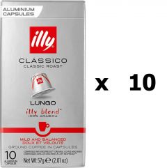 Illy Κάψουλες Espresso Classico Lungo 100caps 