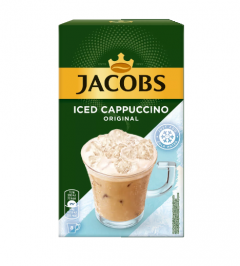 Jacobs Στιγμιαίος Καφές Iced Cappuccino 8 στικ -60 Λεπτά