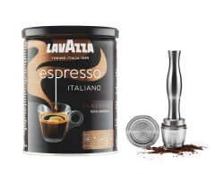 Lavazza Καφές Espresso + Boobampod Επαναχρησιμοποιούμενη Κάψουλα