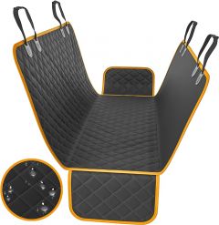 Προστατευτικό κάλυμμα αυτοκινήτου αδιάβροχο Μαύρο - Πορτοκαλί 1,37x1,47cm