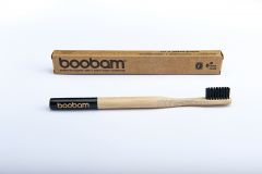 Boobam Style Οδοντόβουρτσα Ενηλίκων Medium Μαύρο