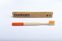 Boobam Style Οδοντόβουρτσα Ενηλίκων Medium Πορτοκαλί
