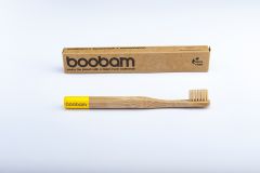 Boobam Style Οδοντόβουρτσα Παιδική Extra Soft Κίτρινο