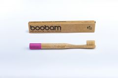 Boobam Style Οδοντόβουρτσα Παιδική Extra Soft Ροζ