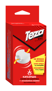 Teza Bait σε μορφή Gel για Κατσαρίδες 4τεμ