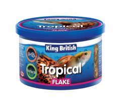 King British Tropical Flake Τροφή Τροπικών Ψαριών 12g