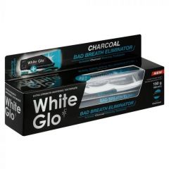 White Glo Οδοντόκρεμα Λεύκανσης με Ενεργό Άνθρακα 150g & Οδοντόβουρτσα